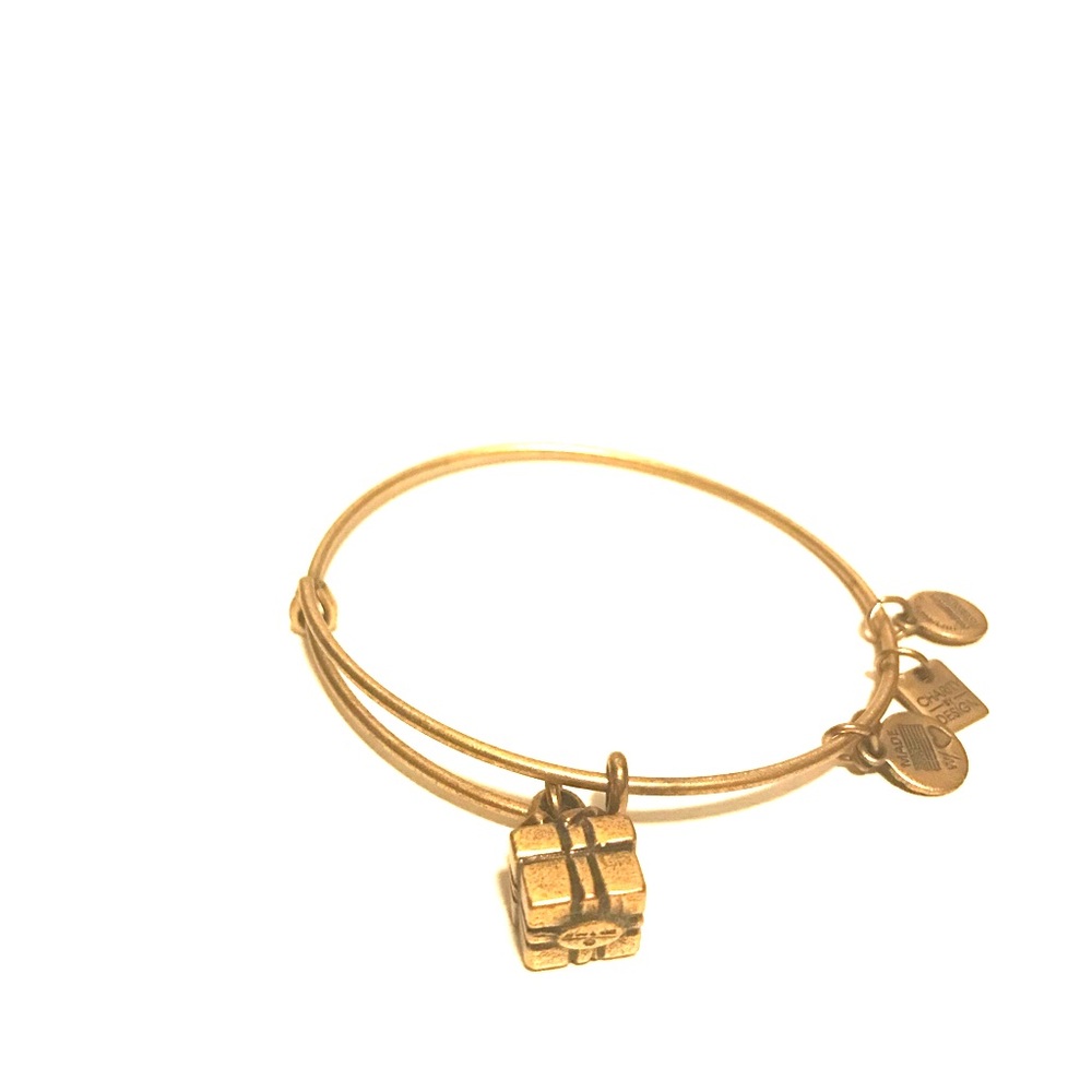 Alex and Ani Present Bracelet Gold